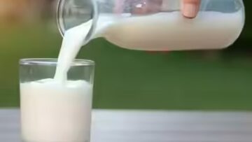 India is number one with 25% of the world's milk production.