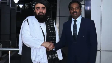 Taliban delegation visits India