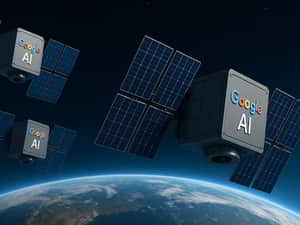 AI data centers in space