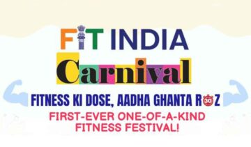 The second chapter of 'Fit India Carnival' kicks off in a grand manner in Delhi.